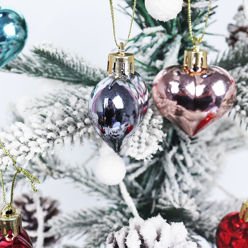 Heart-Shaped Christmas Tree Hanging Decoration Ornament
