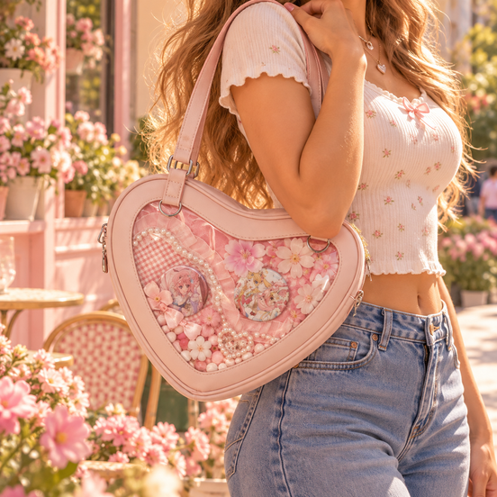 Love at First Carry Heart Bag