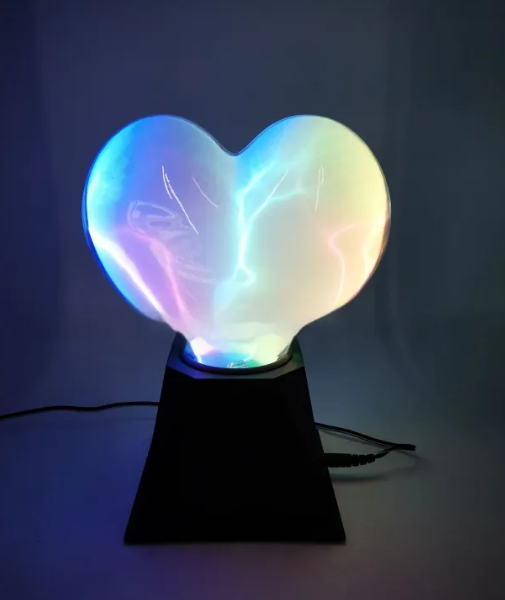 Electric Ion Magic Plasma Heart Glow Ball