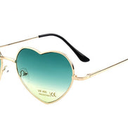 Heart-Shaped Pink Sunglasses