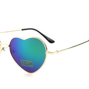Heart-Shaped Pink Sunglasses
