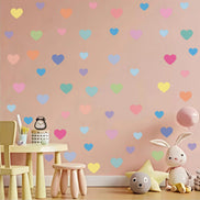 Creative Heart Wall Stickers Self Adhesive Home Decor