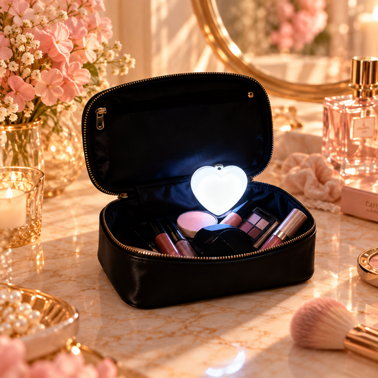 Little Heart, Big Light Purse Lamp