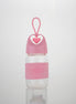 Heart-Shaped Glass Water Cup