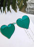 Korean Summer Sweetheart Heart Shaped Earrings