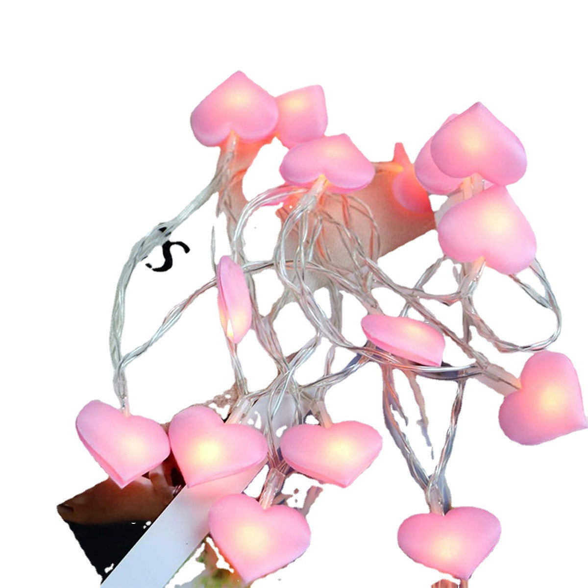 LED Heart String Lights for Romantic Room Decor