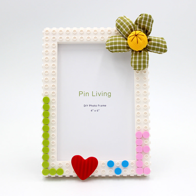 DIY Creative Romantic Love Heart Photo Frame Set