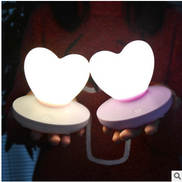 Romantic Heart-Shaped LED Night Light