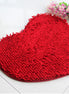 Heart-Shaped Carpet Furniture Decor