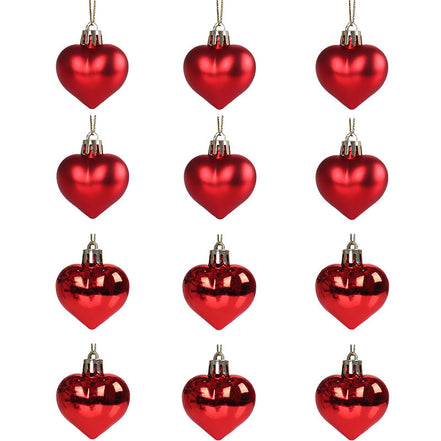 Heart-Shaped Christmas Tree Hanging Decoration Ornament