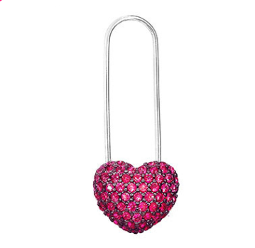 Versatile Heart-Shaped Candy Ball Earrings