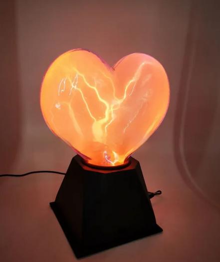 Electric Ion Magic Plasma Heart Glow Ball