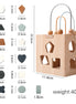 Geometric Shape Puzzle Box