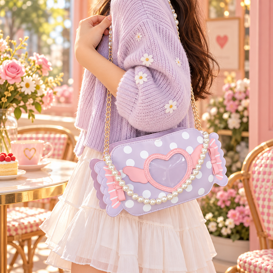 Sweet Like Candy Heart Bag