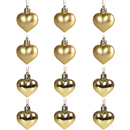 Heart-Shaped Christmas Tree Hanging Decoration Ornament