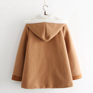 Japanese Style Forest Girl Heart Fox Embroidery Coat