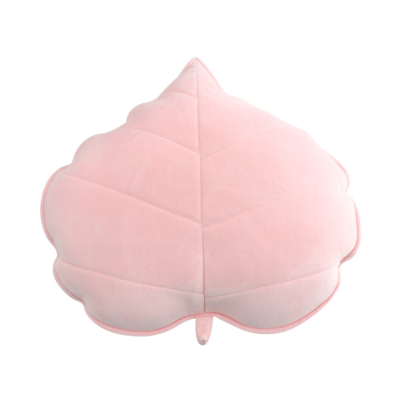 3D Heart Leaf Throw Cushion