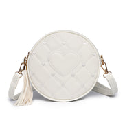 Crossbody bag - heart-shaped small bag