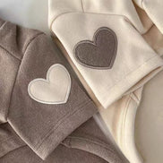 Heart Pattern Pet Hoodie