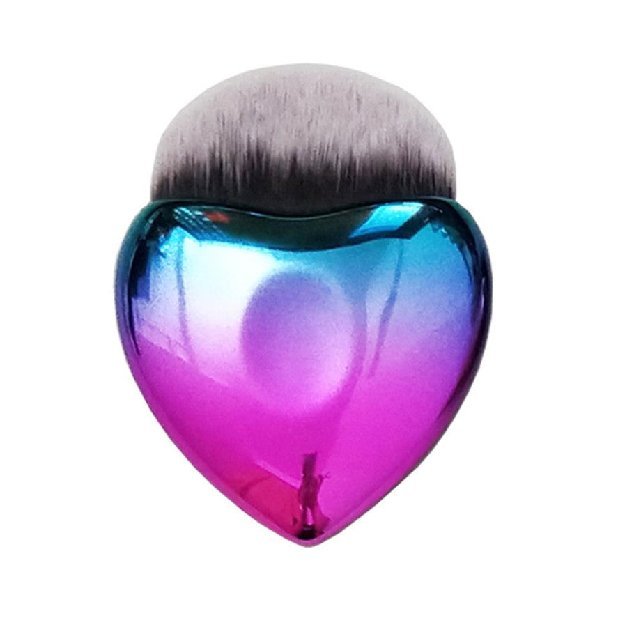 Heart-Shaped Makeup Brushes, Foundation and Blush Brush