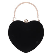 Heart-Shaped Chain Handbag, Shoulder Crossbody Bag
