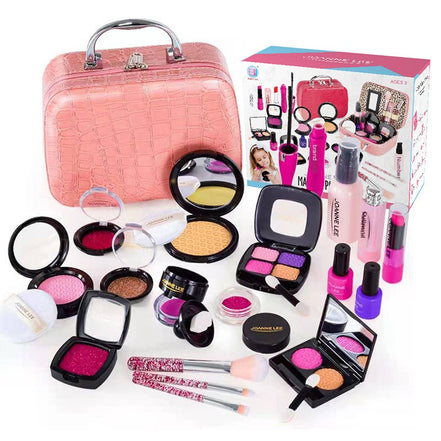 Kids Pretend Makeup Toy Set with Handbag (Cross-Border Supply)