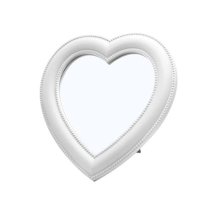 Heart-Shaped Wall-Mounted Tabletop Decorative Mirror