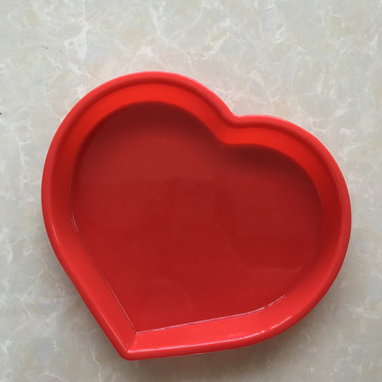 Large Heart-Shaped Silicone Baking Mold for Valentine's Day