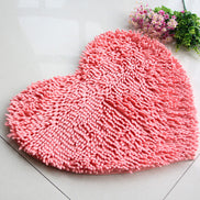 Heart-Shaped Carpet Furniture Decor