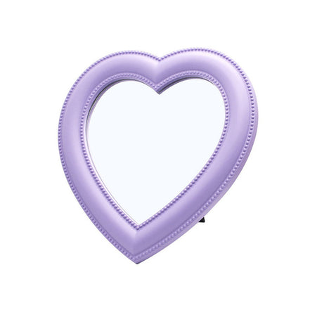 Heart-Shaped Wall-Mounted Tabletop Decorative Mirror