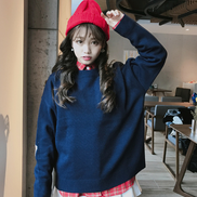 Loose-Fit Heart Sweater Pullover