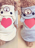 Pet Clothes with Heart Bear Transformation Outfit