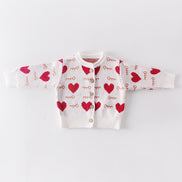 Heart Outfit Set for Baby Girls 0-2 Years (2 Pieces)