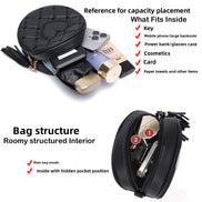 Crossbody bag - heart-shaped small bag