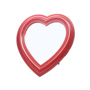 Heart-Shaped Wall-Mounted Tabletop Decorative Mirror