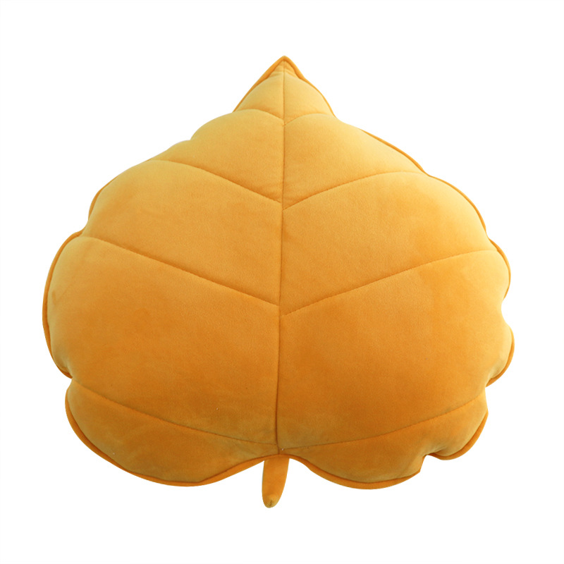 3D Heart Leaf Throw Cushion