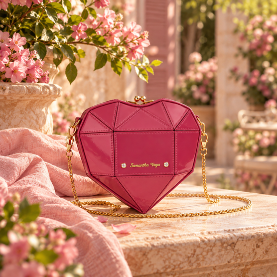 Love Has No Edges Heart Handbag