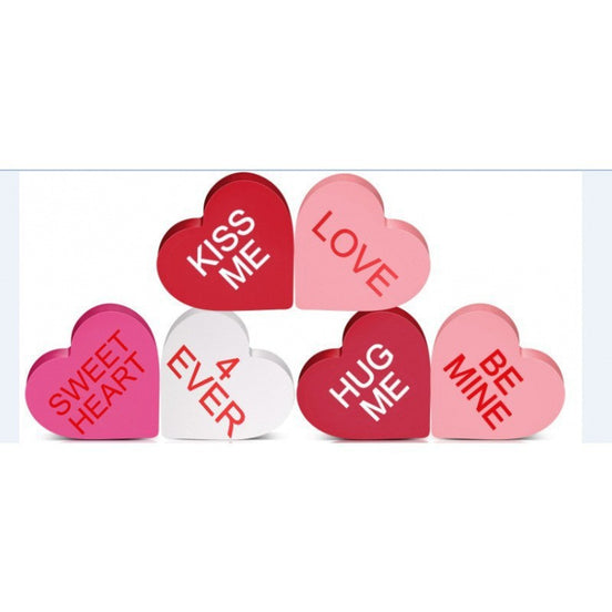 Heart Ornament Wooden Crafts Love Wedding