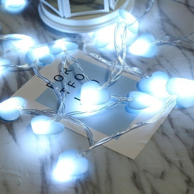 LED Heart String Lights for Romantic Room Decor