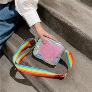 Heart-Shaped Laser Baby Shoulder Bag
