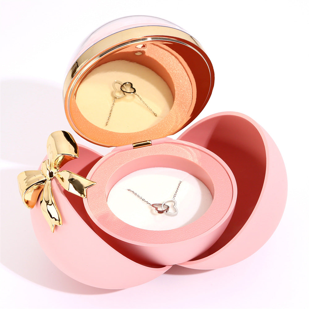 Magnetic Heart Shape Necklace with Gift Box