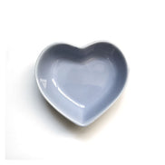 Colorful Heart-Shaped Ceramic Feeding Bowl for Pets