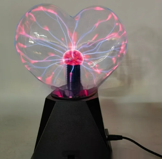 Electric Ion Magic Plasma Heart Glow Ball