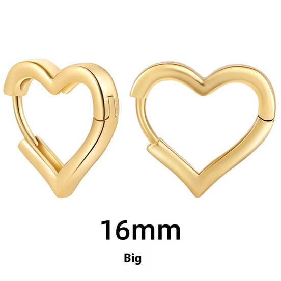 Women's Hollow Star & Heart Earrings