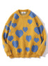 Men's Heart Full Jacquard Sweater