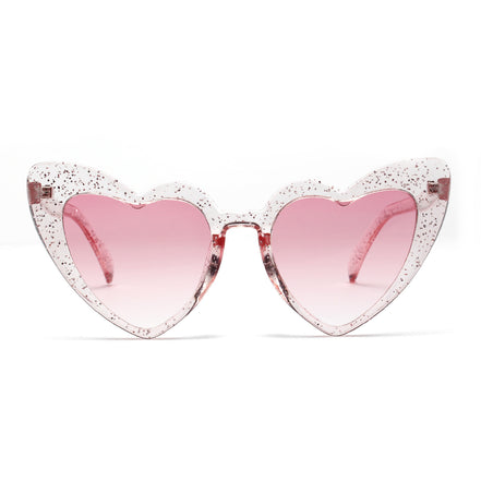 Heart-Shaped Sunglasses and Love Glasses