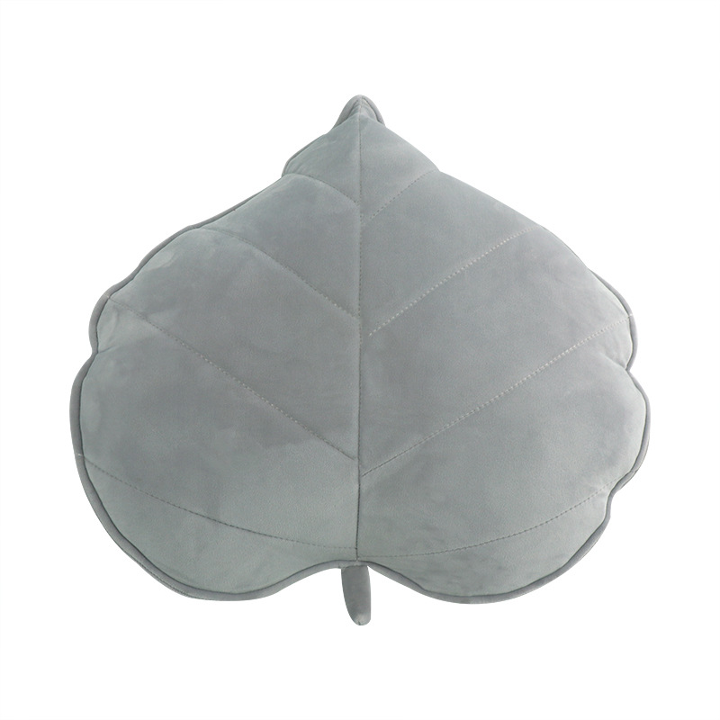 3D Heart Leaf Throw Cushion