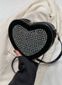 Heart-Shaped Shoulder Bag for Women