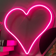 Heart-Shaped LED Neon Decorative Light