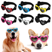 Heart-Shaped Waterproof UV Dog & Cat Sunglasses
